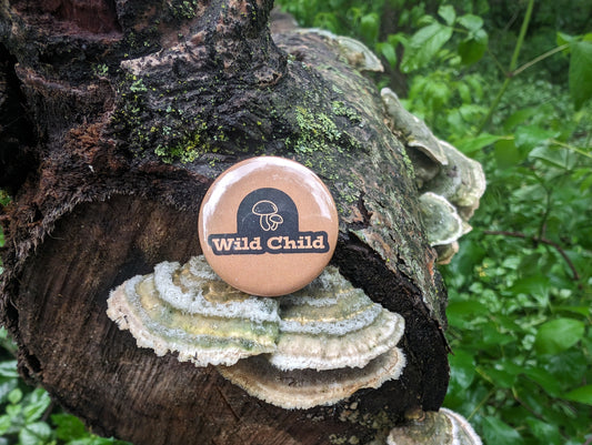 Wild Child Pin Button